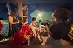 O projeto nasceu de uma expedição fotográfica que percorreu diferentes espaços, como bairros, ilhas, praias, praças, ateliês e bosques, escolhidos a partir das experiências e dos universos de cada uma delas.