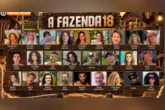 Os participantes de A Fazenda 18 foram anunciados ao vivo; temporada terá prêmio de R$ 2 milhões e quatro vagas ainda dependem do público.