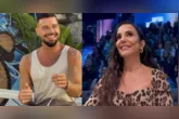 Ivete Sangalo recebeu declarações de carinho de Ricky Martin e Pedro Sampaio durante o Domingão e foi anunciada como jurada artística da Dança dos Famosos.