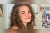 Lua Blanco durante participação no Domingo Legal, do SBT, em julho. A gravação da atriz voltou a circular nas redes sociais e gerou comentários entre os internautas.