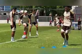 O treino realizado em Belém é importante para os últimos ajustes antes da viagem.