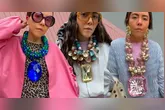 Colares e brincos que chamam atenção