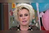 Ana Maria Braga anuncia afastamento do 'Mais Você' para gravações da segunda temporada de 'Chef de Alto Nível', com retorno previsto em 45 dias