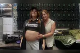Marcella é fruto da gestação de gêmeos de Renata, que também é mãe de Rodrigo.