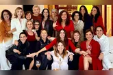 Com amigas de longa data, Malu comemorou as bodas de diamante