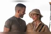 Mari Gonzalez e Pipo Marques ficaram noivos durante viagem romântica ao Quênia.