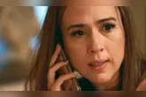 Brigitte (Tatá Werneck) descobre documento que pode revelar o golpe milionário envolvendo a própria mãe, Pilar, em “Quem Ama Cuida”