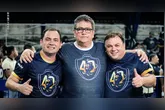 Glauber (esquerda) será apoiado por Tonhão (centro) e provavelmente por Milton Campos (direita)