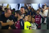 A defesa aconteceu aos 10 minutos do segundo tempo do jogo entre Remo e Flamengo, em Belém.