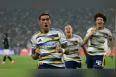 Jogadores do Boca Juniors comemoram gol contra o Vasco na semifinal da Copa Sul-Americana, em duelo que reacende a lembrança da histórica vitória xeneize sobre o Paysandu no Mangueirão.