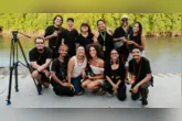 Equipe do documentário “T.E.A.: Transtorno no Espectro Amazônico” durante a produção do filme, que reúne relatos e experiências de pessoas com transtorno do espectro autista a partir da realidade amazônica.