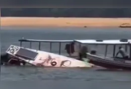 Naufrágio ocorreu na tarde de domingo na região da Transmangueira; ação rápida de outros barqueiros evitou uma tragédia.