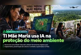 Alunos da comunidade Tokurukri utilizam ferramentas digitais para mapeamento, preservação da cultura e combate a queimadas no Pará.
