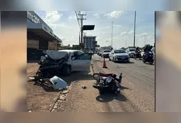 Trecho da rodovia Transamazônica (BR-230) em Marabá, onde ocorreu a colisão na manhã desta terça-feira.