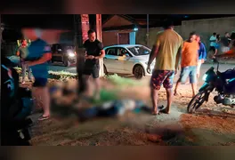 Houve uma troca de tiros entre o policial militar e os dois suspeitos. Durante o confronto, um dos homens foi atingido e morreu no local.