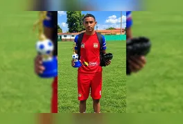 "Negueba" era goleiro no futebol amador em Canaã dos Carajás