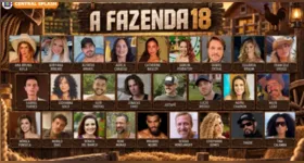 Os participantes de A Fazenda 18 foram anunciados ao vivo; temporada terá prêmio de R$ 2 milhões e quatro vagas ainda dependem do público.