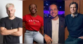 Da esquerda para direita: Thiago Gagliasso, Ana Elisa, Thammy Miranda e Luiz Philippe de Orleans e Bragança.
