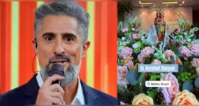 Marcos Mion acompanha o Círio de Nazaré, em Belém, e grava conteúdos especiais sobre a tradicional procissão que reúne milhões de devotos em homenagem a Nossa Senhora de Nazaré.