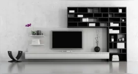 TV na parede ou no rack: a escolha ideal depende do espaço disponível, do conforto visual e da integração com a decoração da sala.