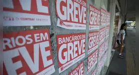 Grave dos bancários: a categoria decidiu cruzar os braços após rejeitar a proposta apresentada pela Federação Nacional dos Bancos (Fenaban) durante as negociações salariais.