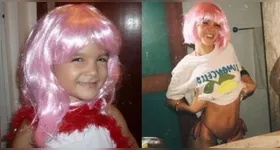 A comparação entre as duas fotografias foi uma forma descontraída de celebrar a data