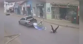 O homem também consegue se levantar rapidamente