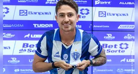 Renan Castro é apresentado no Paysandu