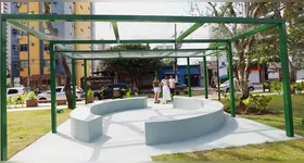 Canteiro central da avenida foi transformado em Parque Linear, reunindo lazer, convivência e sustentabilidade
