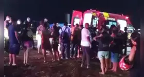 A vítima ainda foi atendida pelo Corpo de Bombeiros, mas não resistiu
