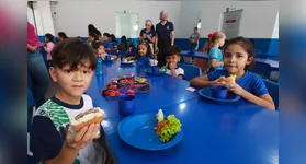 Alunos da rede municipal de ensino aprovam o novo cardápio