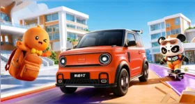 Com uma proposta jovial, Geely Panda Mini ganha bateria da CATL, autonomia de até 210 km e preço promocional equivalente a R$ 33,4 mil na China.