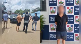 Ações distintas da Polícia Civil e do 34º BPM retiraram de circulação arrombador reincidente no Bairro Amapá e condutor que escondia entorpecentes em veículo.