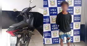 Homem foi localizado na Nova Marabá após duas ocorrências de roubo e, segundo a PM, estava com objetos pertencentes a uma das vítimas