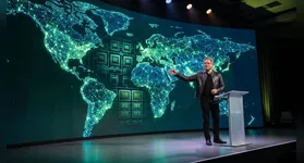 Jensen Huang, CEO e fundador da Nvidia, ele descartou riscos existenciais da inteligência artificial até 2030.