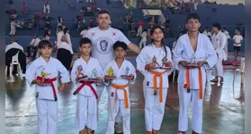 Delegação da Escola Maria Ilan R. Jadão destacou-se em Jacundá. Competição serviu de preparação para o Pan-Americano em Parauapebas.