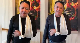 João Reis foi prensado por uma caminhonete ao chegar na fazenda da família.
