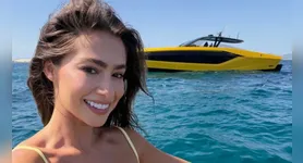 Gabriella Lenzi assume namoro com Rodrygo Goes e relembra relação com Neymar e Justin Bieber.