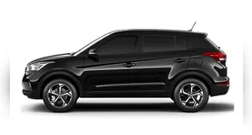 O SUV usa rodas de alumínio aro 17 com pneus 215/60 R17. A suspensão dianteira é independente do tipo McPherson com molas helicoidais.