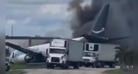 A 21 Air, responsável pela operação do voo, é uma transportadora de cargas que mantém seu centro de operações em Miami.