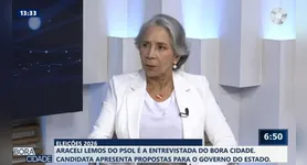 Araceli já foi eleita deputada estadual em 1998 pelo PT e reeleita em 2002 pelo PSOL.