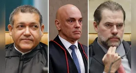 Nunes Marques e Dias Toffoli informaram que não votarão no caso, por razões distintas.
