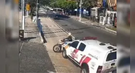Colisão ocorreu no cruzamento das avenidas Almirante Barroso e Doutor Freitas