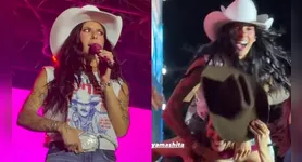 Apesar do susto, apresentação seguiu normalmente.