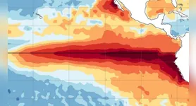 NOAA identificou mudanças atmosféricas favoráveis ao aquecimento, entre elas o enfraquecimento dos ventos alísios, que normalmente sopram de leste para oeste no Pacífico tropical.