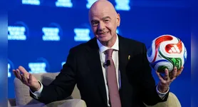 O mandatário da Fifa, Gianni Infantino, confirmou a criação do Mundial Sub-15