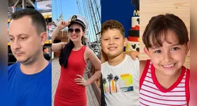 As quatro pessoas da família foram carbonizadas e passarão por exame de DNA