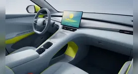 O próximo BYD Dolphin entrega muita beleza no interior do veículo