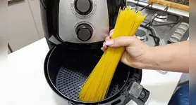 É possível fazer uma excelente receita de macarrão na air fryer