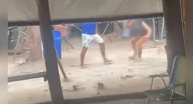 Tudo começou devido uma discussão entre marido e mulher por causa de uma partida de domin